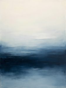 A Living-Room Abstract in Blue-Grey